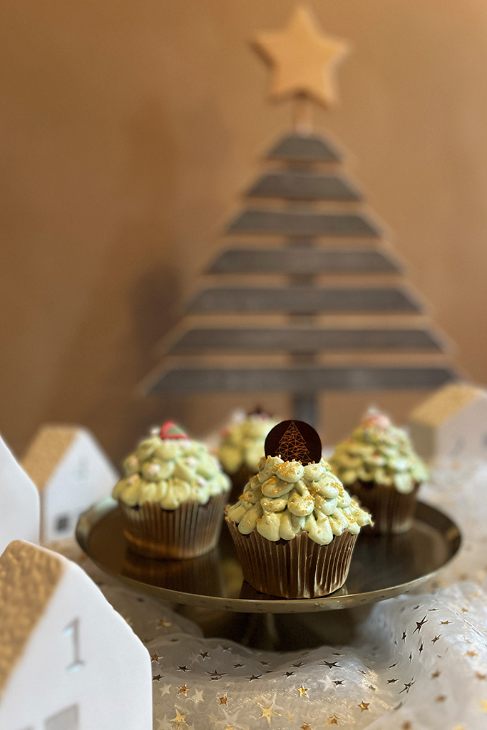 Weihnachts-Cupcakes