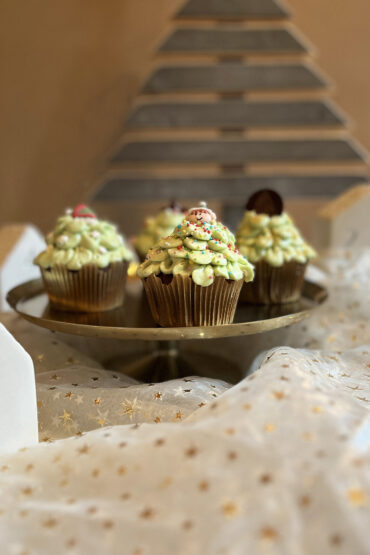 Weihnachts-Cupcakes