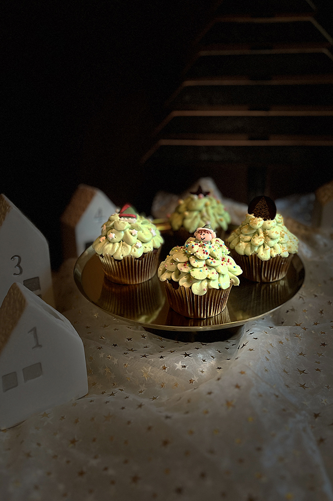 Weihnachts-Cupcakes